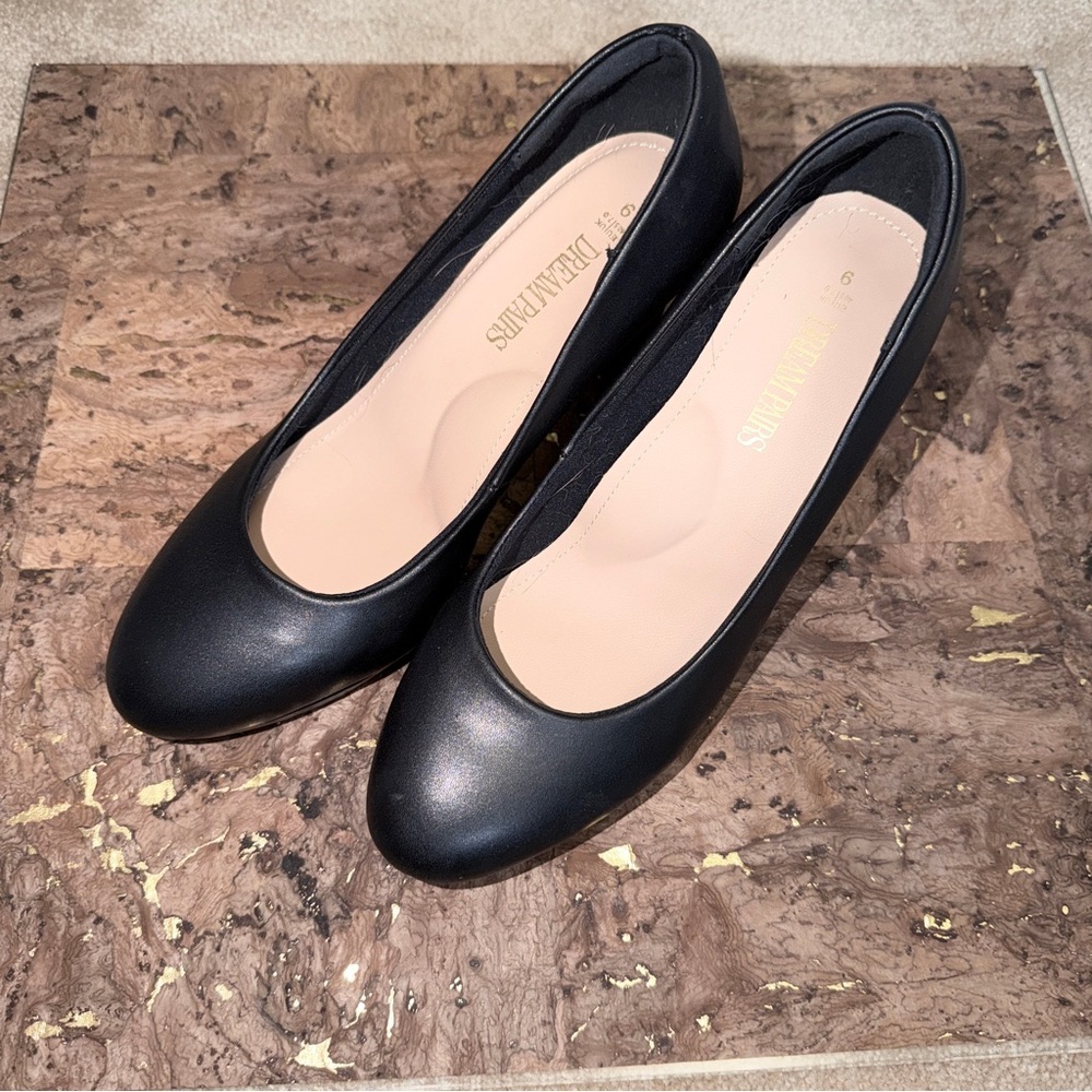 Dream Pairs Women's Classic Black Pumps 👠